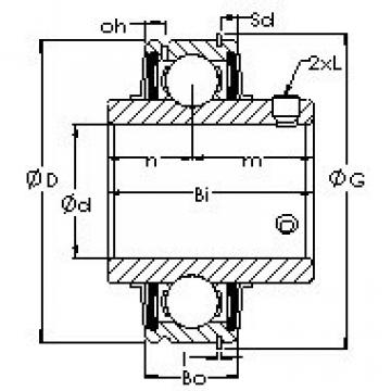 Bearing housed units ER201-8 AST