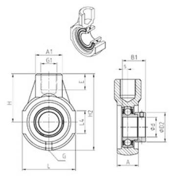 Bearing housed units ESEHE202 SNR