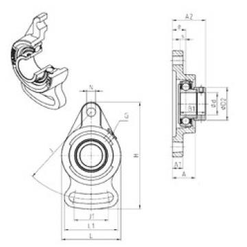 Bearing housed units ESFA207 SNR