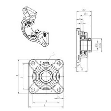 Bearing housed units ESFE204 SNR