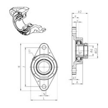 Bearing housed units ESFLE201 SNR