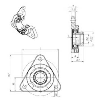 Bearing housed units ESFTE210 SNR