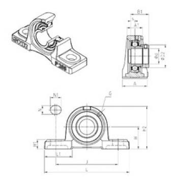 Bearing housed units ESP207 SNR