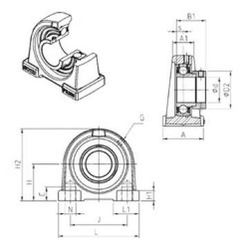 Bearing housed units ESPA204 SNR