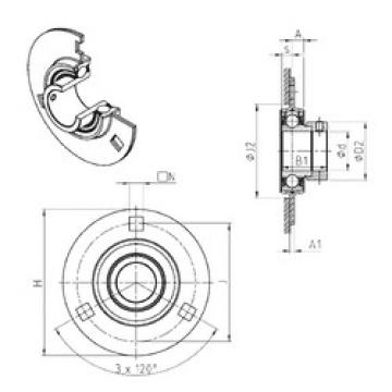 Bearing housed units ESPF204 SNR