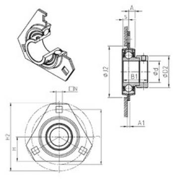 Bearing housed units ESPFT204 SNR