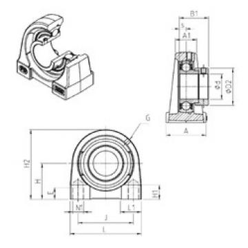 Bearing housed units ESPG208 SNR