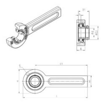 Bearing housed units ESSP209 SNR