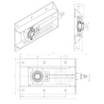 Bearing housed units EST210+WB SNR