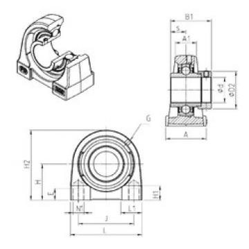 Bearing housed units EXPG210 SNR