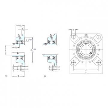 Bearing housed units FY 20 WF SKF