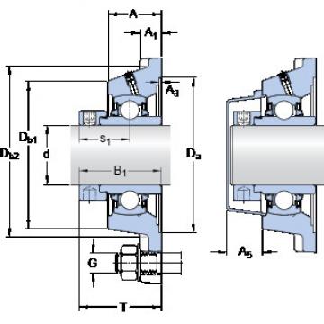 Bearing housed units FY 40 WDW SKF