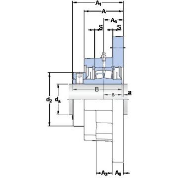 Bearing housed units FYR 1 11/16-18 SKF