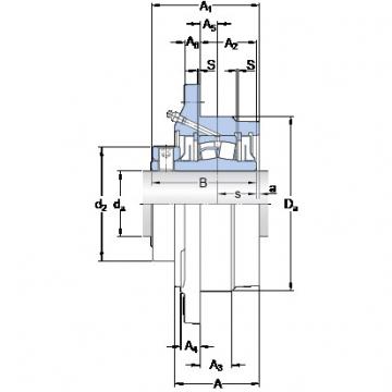 Bearing housed units FYRP 1 11/16-18 SKF