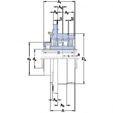 Bearing housed units FYRP 1 7/16-3 SKF