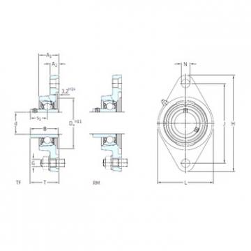 Bearing housed units FYT 1.1/2 FM SKF