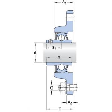 Bearing housed units FYT 25 TF/VA201 SKF