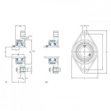 Bearing housed units FYTBK 20 TR SKF