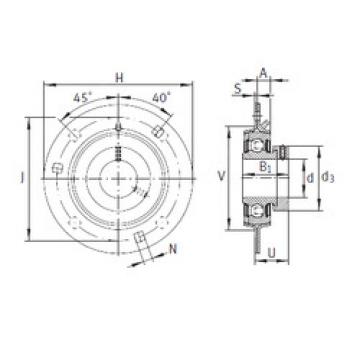 Bearing housed units GRA35 INA