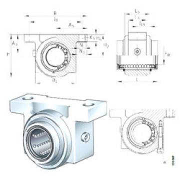 Bearing housed units KGBS20-PP-AS INA