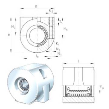 Bearing housed units KGHA20-PP INA