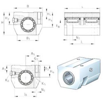 Bearing housed units KTHK16-B-PP-AS INA