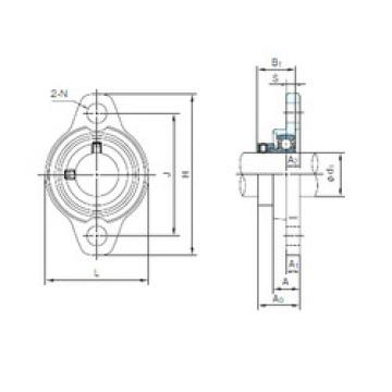 Bearing housed units MUFL001 NACHI