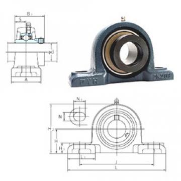 Bearing housed units NAPK202-10 FYH