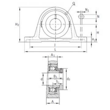 Bearing housed units PAK1-15/16 INA