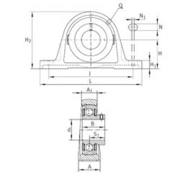 Bearing housed units PAKY3/4 INA