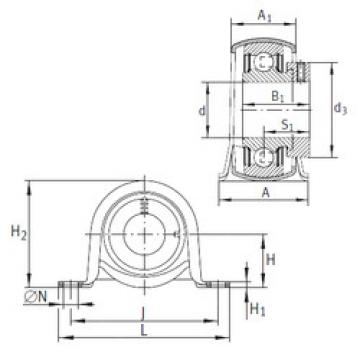 Bearing housed units PB12 INA