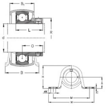 Bearing housed units PB15 NKE