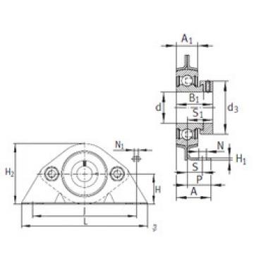 Bearing housed units PBS30 INA