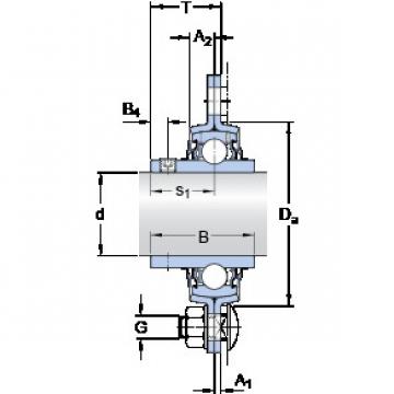 Bearing housed units PF 20 TR SKF