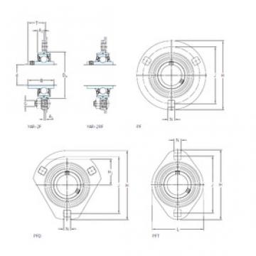 Bearing housed units PF 1.1/2 TF SKF