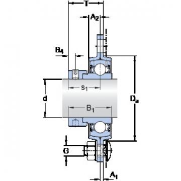 Bearing housed units PFD 15 FM SKF