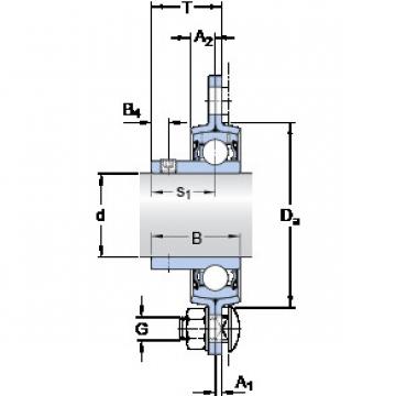 Bearing housed units PFD 17 RM SKF