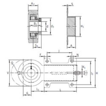 Bearing housed units PHUSE25 INA