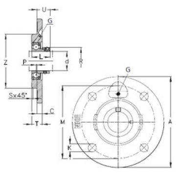 Bearing housed units PME45 NKE