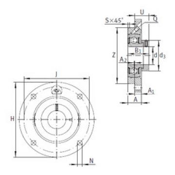 Bearing housed units PME20-N INA