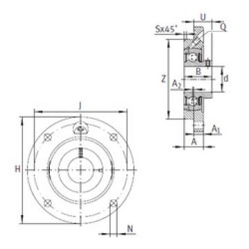 Bearing housed units PMEY30-N INA