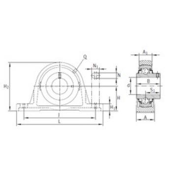 Bearing housed units RASEY30-JIS INA