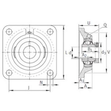 Bearing housed units RCJ1-1/2 INA