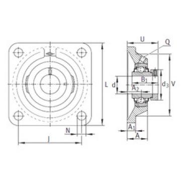 Bearing housed units RCJ17 INA