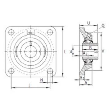 Bearing housed units RCJL70 INA