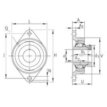 Bearing housed units RCJT1-1/4 INA