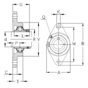 Bearing housed units RCJT40-N NKE