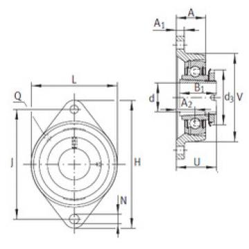 Bearing housed units RCJTA30-N INA