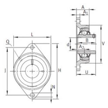 Bearing housed units RCJTY60-JIS INA