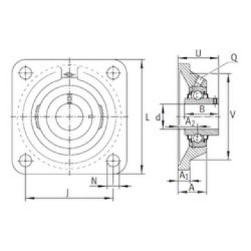 Bearing housed units RCJY16 INA